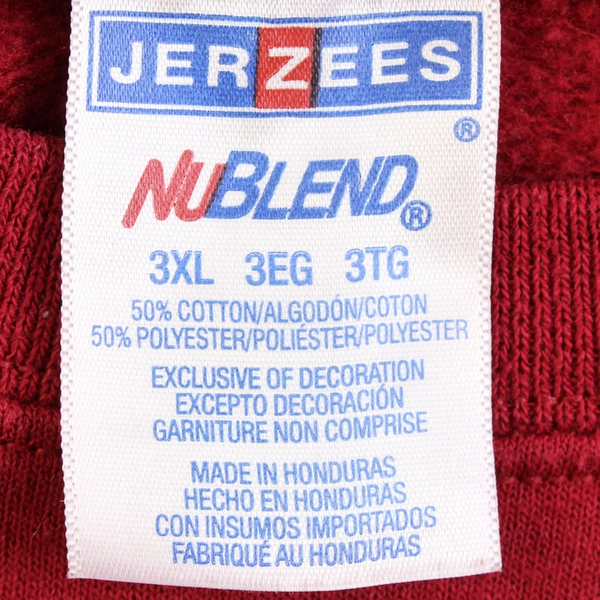 Jerzees Women's 3XL "Love One Another" Red Pullover Sweater