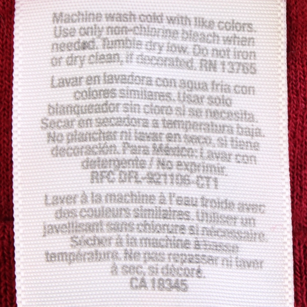 Jerzees Women's 3XL "Love One Another" Red Pullover Sweater