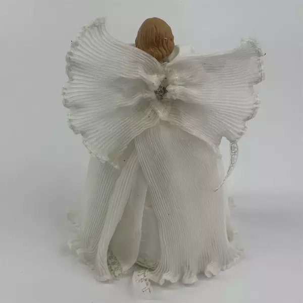 Christmas Angel Figurine Holiday Decor 8.5" Tall Good Pre-Owned Condition