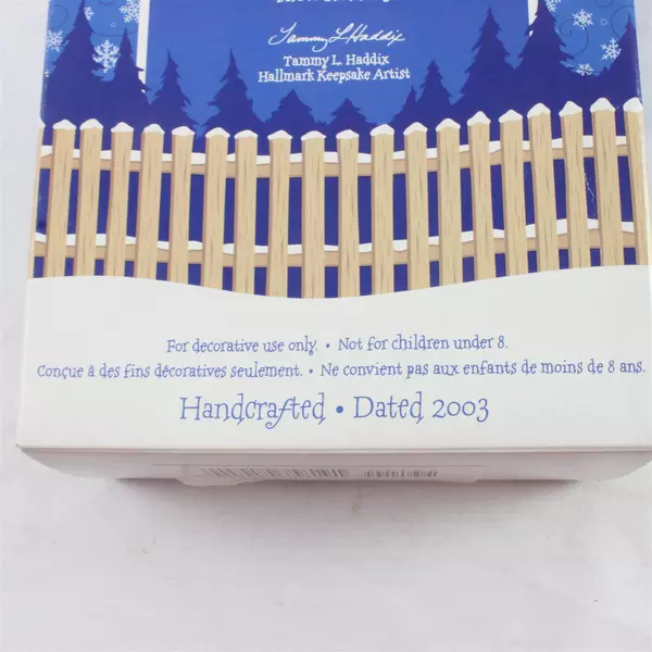 Vintage Hallmark Keepsake 2003 Snowman's Land Ornament