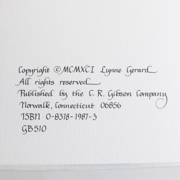 For Mother by Lynne Gerard 1991 Hardcover The C R Gibson Company