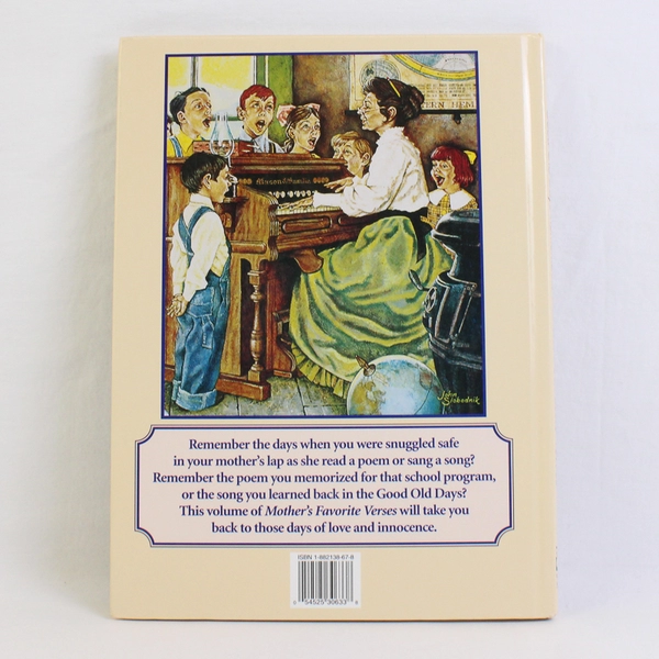 Good Old Days Mother's Favorite Verses Edited by Ken & Janice Tate 2001 HC