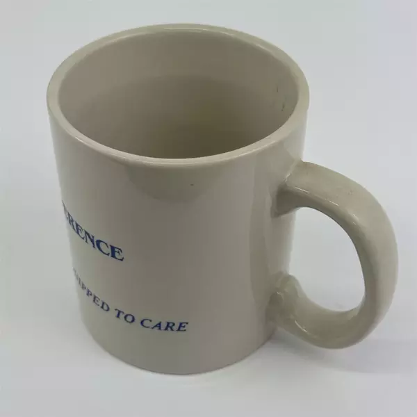 NCF International 14th Quadrennial Conference Hong Kong 1996 White Ceramic Mug