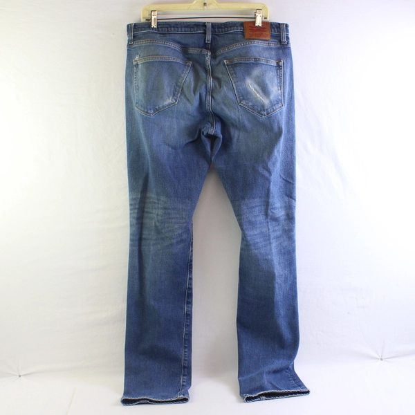 Ace Rivington Men's 34x34 Medium Wash Tapered-Leg Distressed Jeans