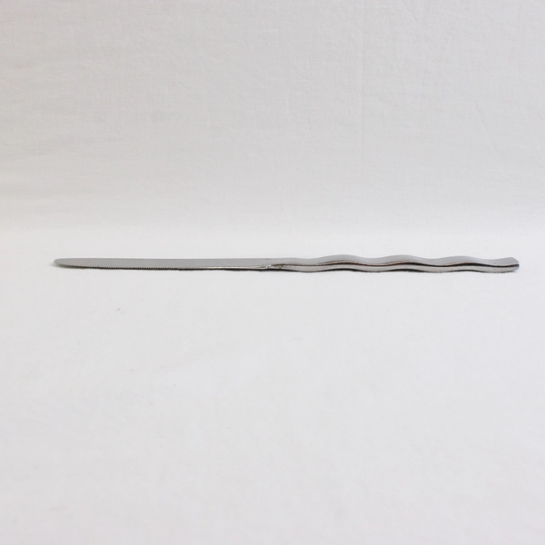 Lot of 3 Retroneu Vintage Solid Dinner Knives Stainless Whitewater Pattern 9.25"