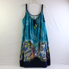 Secret Treasures Sleepwear Multicolor Paisley Nightgown Women's Size 2X 18W-20W