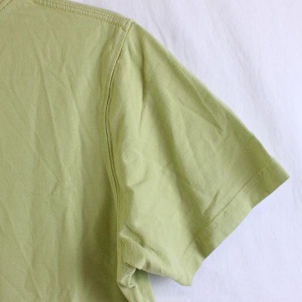 L.L. Bean Light Green Short-Sleeve Cotton T-Shirt Women's Size Small