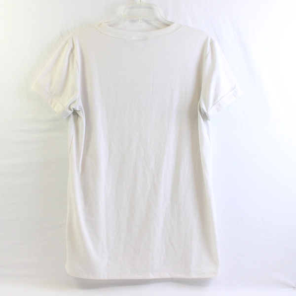 LuLaRoe #Blessed White Graphic T-Shirt Women's Medium