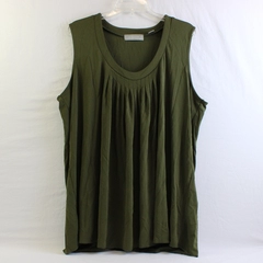 Liz Claiborne Army Green Tank Top Women's Size 3X