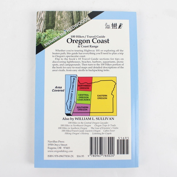 100 Hikes Travel Guide Oregon Coast and Coast Range William Sullivan (2002, PB)
