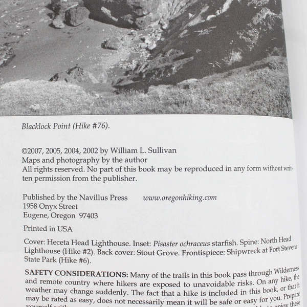 100 Hikes Travel Guide Oregon Coast and Coast Range William Sullivan (2002, PB)