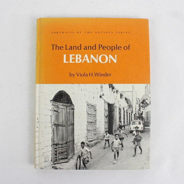 Lot of 3 Land And People Books Jordan Syria Lebanon Middle East 1970s Hardcover