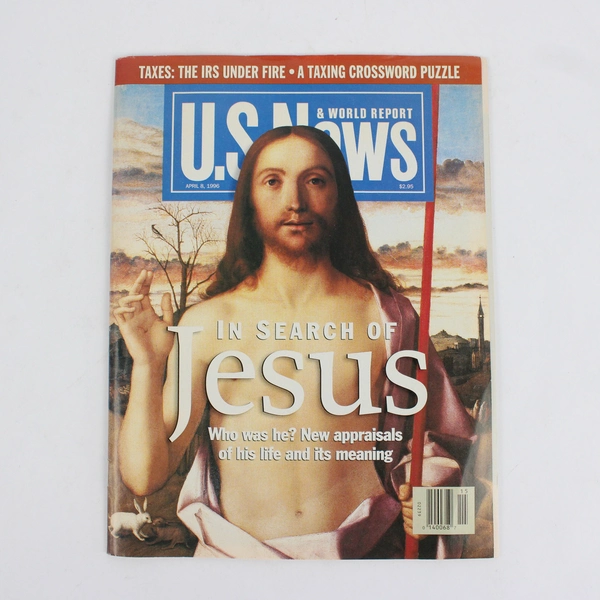 U.S. News And World Report Magazine April 8 1996 In Search Of Jesus 