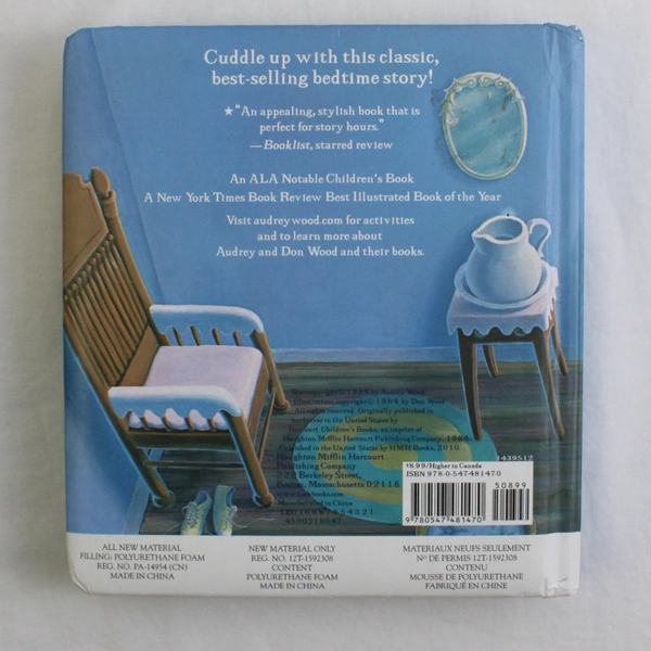Napping House Padded Board Book by Audrey Wood (2010, Children's Board Books)
