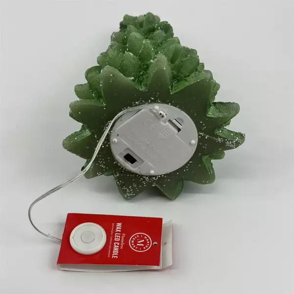  Martha Stewart Flameless Taper Christmas Tree Candle With Battery Remote Works