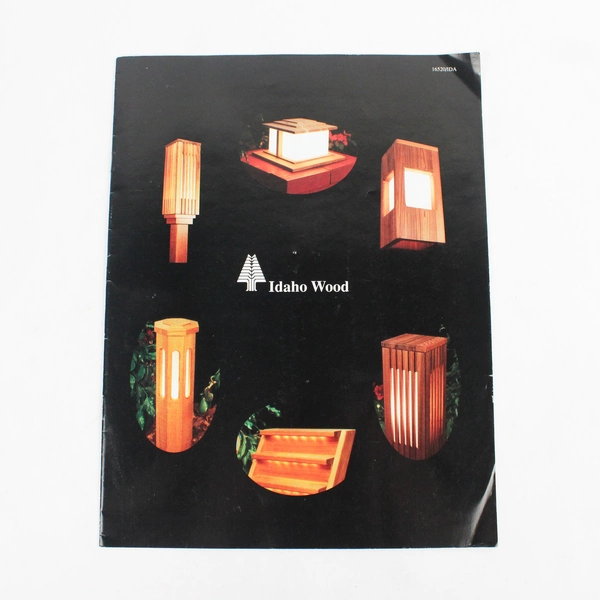 Vintage Idaho Wood Lighting Catalog 1993 Collectible 