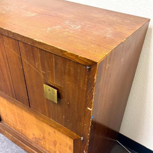 Vintage Magnavox 154B Stereo Cabinet Turntable Radio 1950s Untested