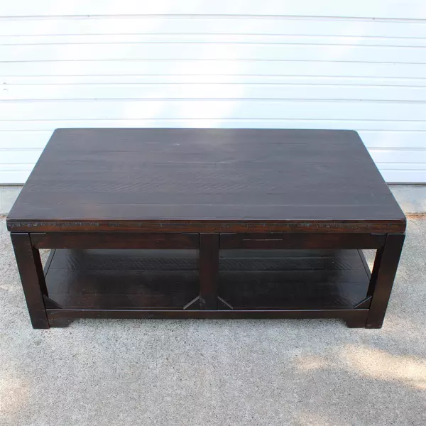 Hongyl Dark Wood Lift Top Coffee Table 