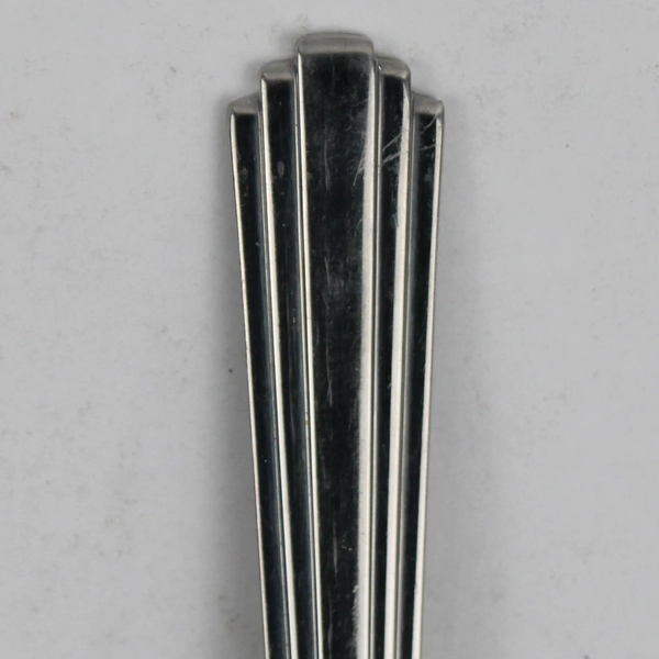 Lot Of 2 Splendide Manhattan (Stainless) Flatware Pierced Serving Spoons 9.25"