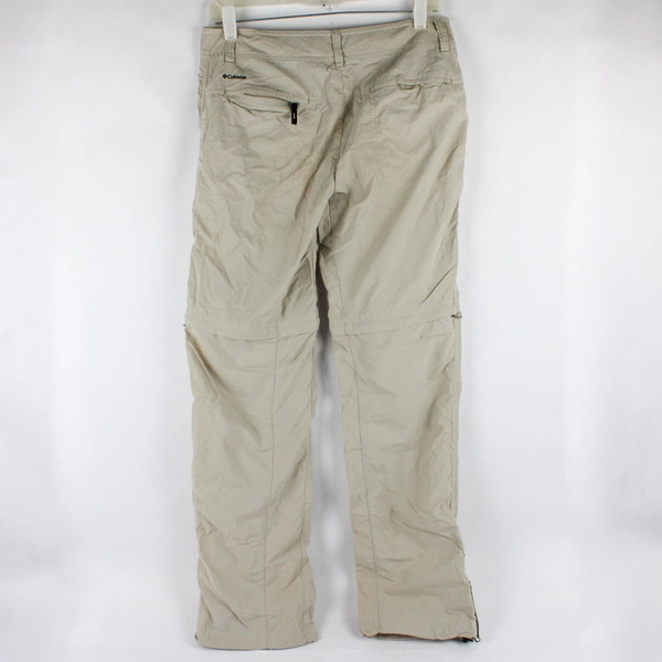 Columbia Beige Nylon Cargo Pants Women's Size 6 Regular FLAWED