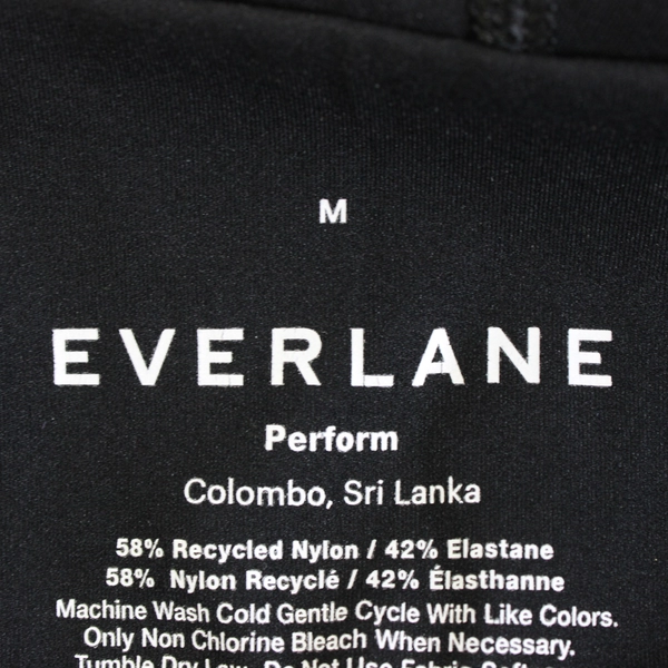 Everlane Women's M Black Capri Leggings 