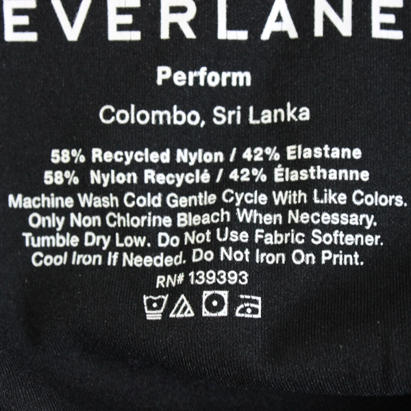 Everlane Women's M Black Capri Leggings 