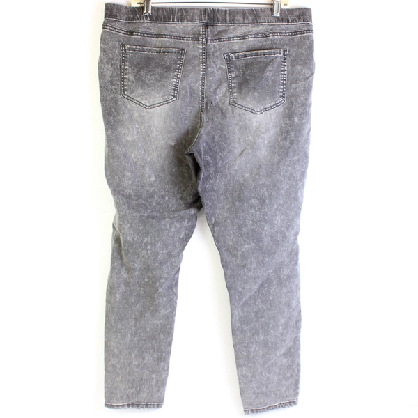 No Boundaries Juniors XXL Stonewash Gray Jeggings