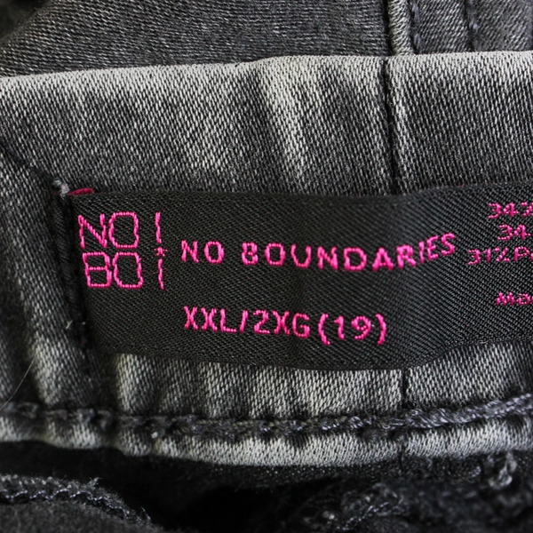 No Boundaries Juniors XXL Stonewash Gray Jeggings