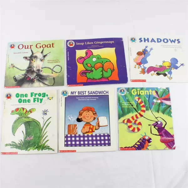 Lot of 6 Scholastic Reading Discovery Books for Beginner Readers