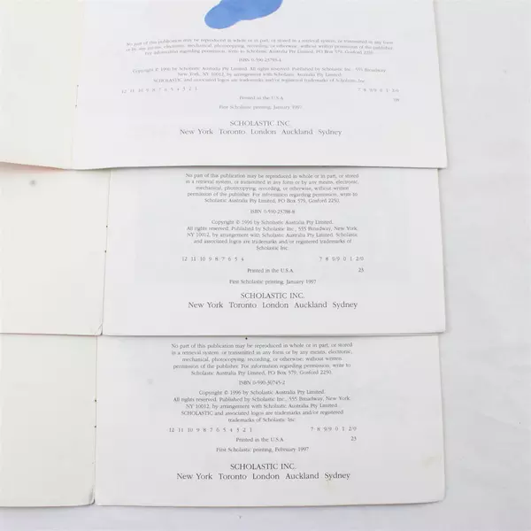 Lot of 6 Scholastic Reading Discovery Books for Beginner Readers