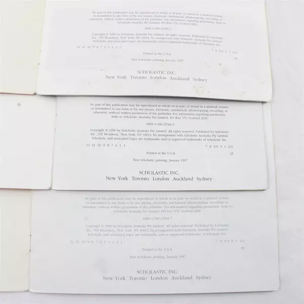 Lot of 6 Scholastic Reading Discovery Books for Beginner Readers