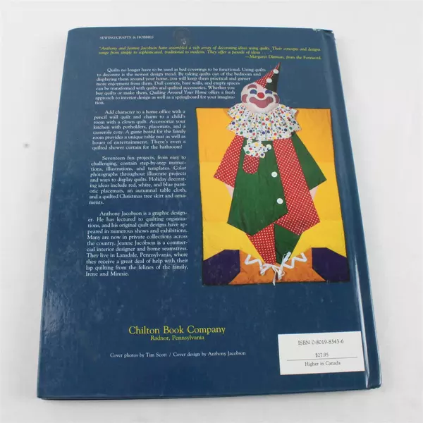 Quilting Around Your Home Decorating with... by Anthony and Jeanne Jacobson PB