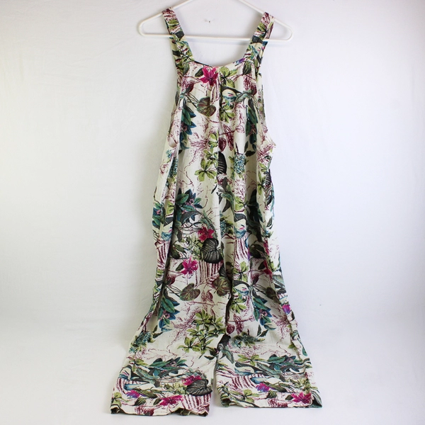 Unbranded Women's XL Multicolor Cotton Blend Jumpsuit with Pockets