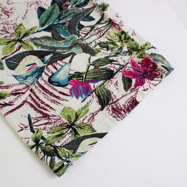 Unbranded Women's XL Multicolor Cotton Blend Jumpsuit with Pockets