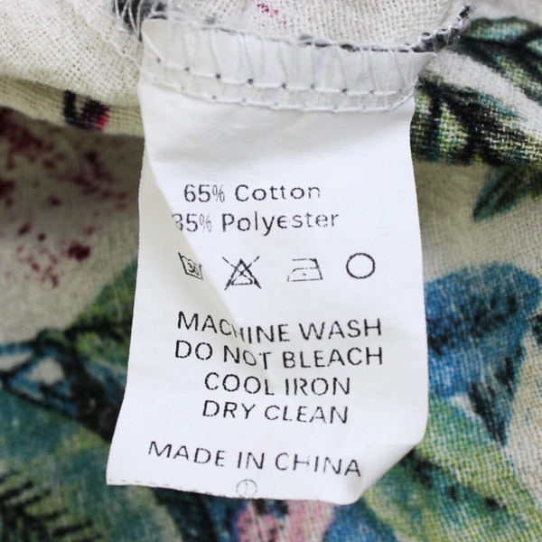 Unbranded Women's XL Multicolor Cotton Blend Jumpsuit with Pockets