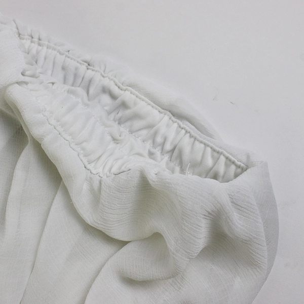 Mossimo Women's S/P White Strapless Lined Maxi Dress with Side Slits 