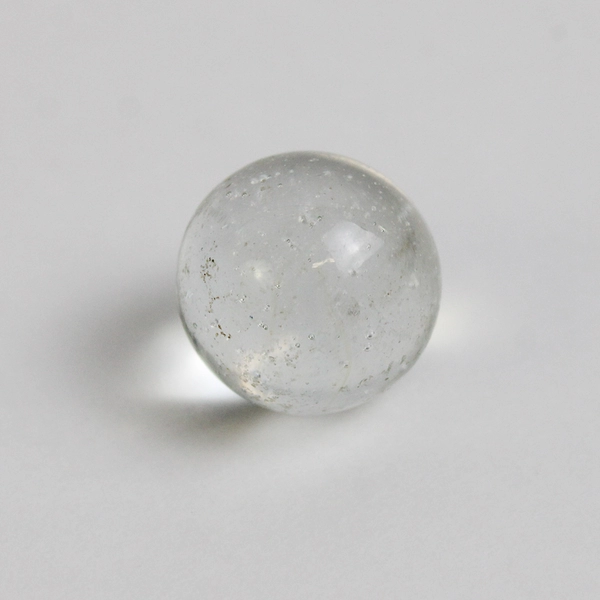 Lot Of 320 Unbranded Aquarium Glass Stones Marble Shaped Iridescent Clear