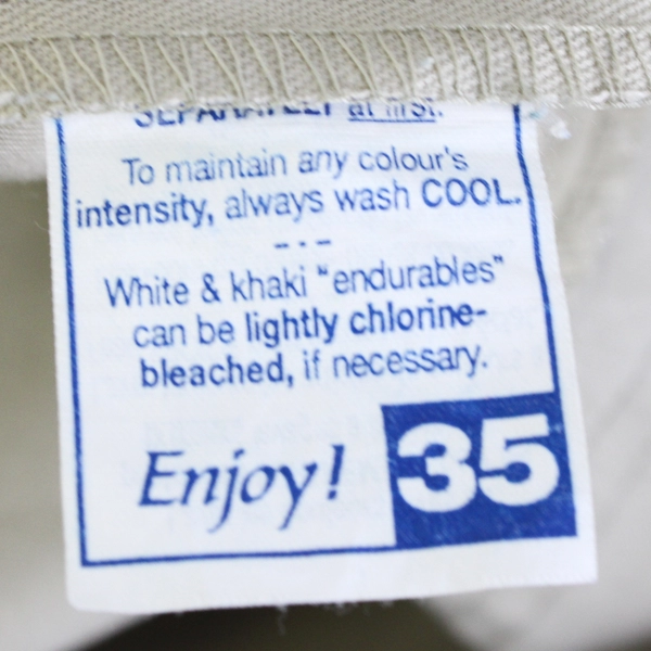 Tilley Endurables Solid Khaki/Tan Color Work Utility Cargo Shorts Womens Size 35