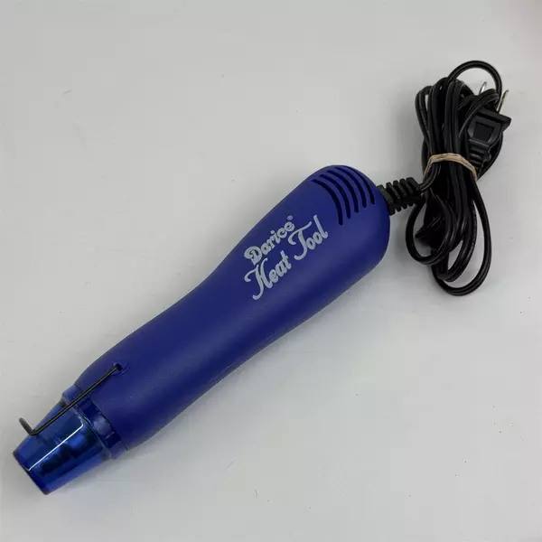 Blue Darice Heat Tool Gun For Crafts Works