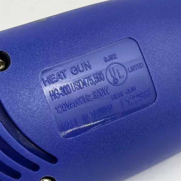 Blue Darice Heat Tool Gun For Crafts Works
