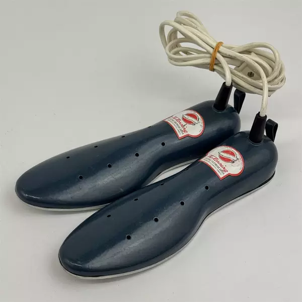 Vintage Blue The Ronning Electric Footwear Shoe Dryer Made in Norway Working