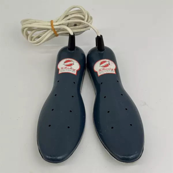 Vintage Blue The Ronning Electric Footwear Shoe Dryer Made in Norway Working