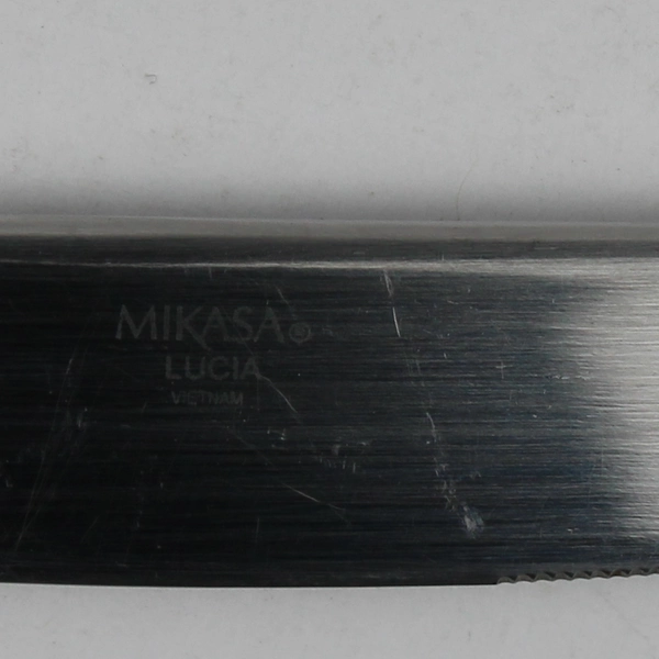 Lot Of 5 Mikasa Lucia (Stainless) Flatware 4 Dinner Knives 9.5" & 1 Butter Knife