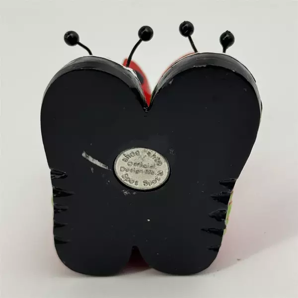 Willow Hall Shoo Shoo Spot Spot Miniature Ladybug Rainboots Figurine