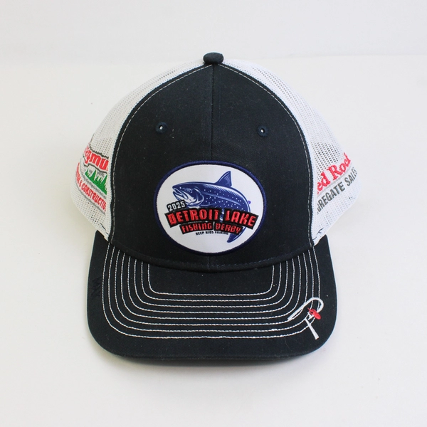 Baseball Cap with Mesh Back, Detroit Lake Fishing Derby 2025 
