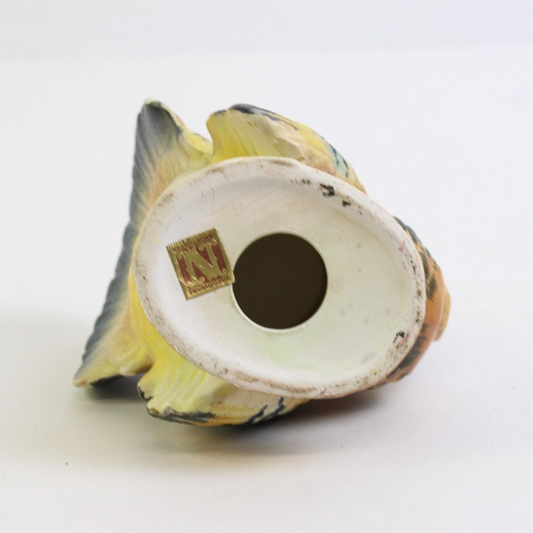 Napcoware 3.8" Tall Turkey Thanksgiving Candle Holder, Japanese