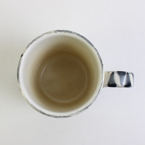 Large Mikasa African Art Elephant Coffee Mug, BL207, Made in Italy