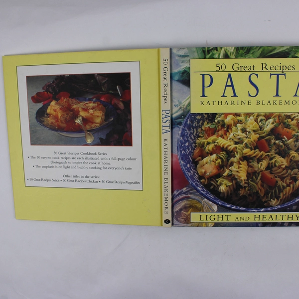 Pasta 50 Great Recipes Light and Healthy by Katharine Blakemore HC
