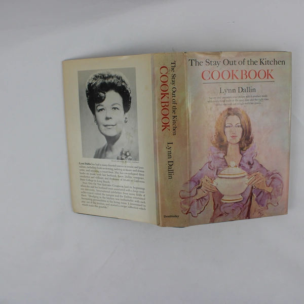 Stay Out of the Kitchen Cookbook by Lynn Dallin (1968 Hardcover)