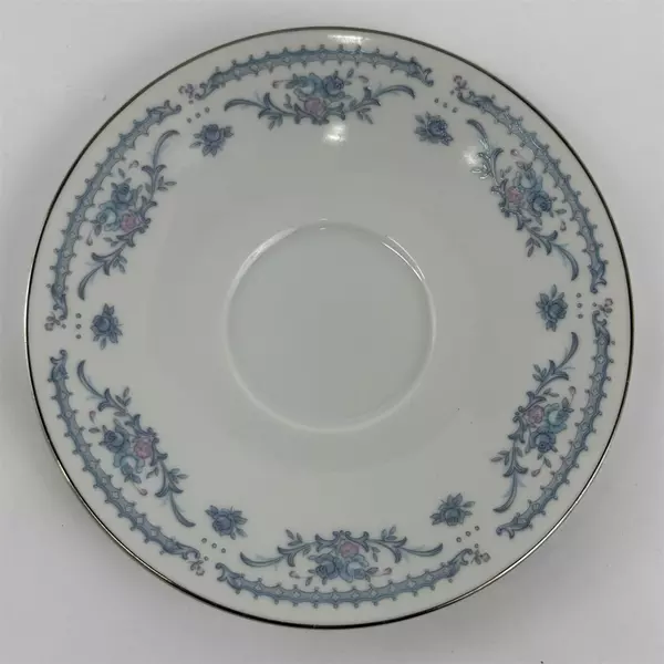 Vtg EKCO International Winsford 6" Saucer Plate Exquisite Fine China Floral 